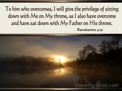 Revelation 3:21 As I Have Overcome And Sat Down With My Father On His Throne (windows)01:16